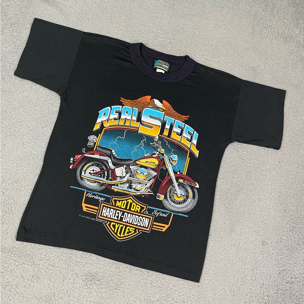 Vintage 80s Harley Davidson shirt - Picture 1 of 7